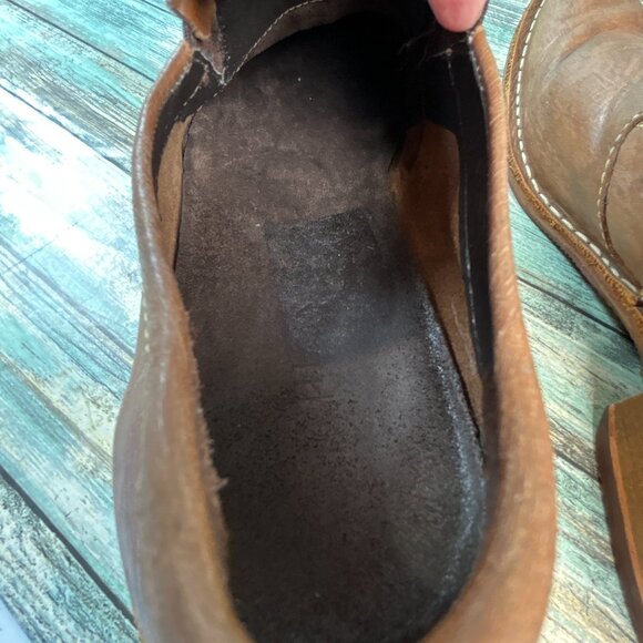 Cole Haan Loafers Mens Size 12M Brown Leather Slip On Split Toe Dress Shoes - Picture 4 of 14